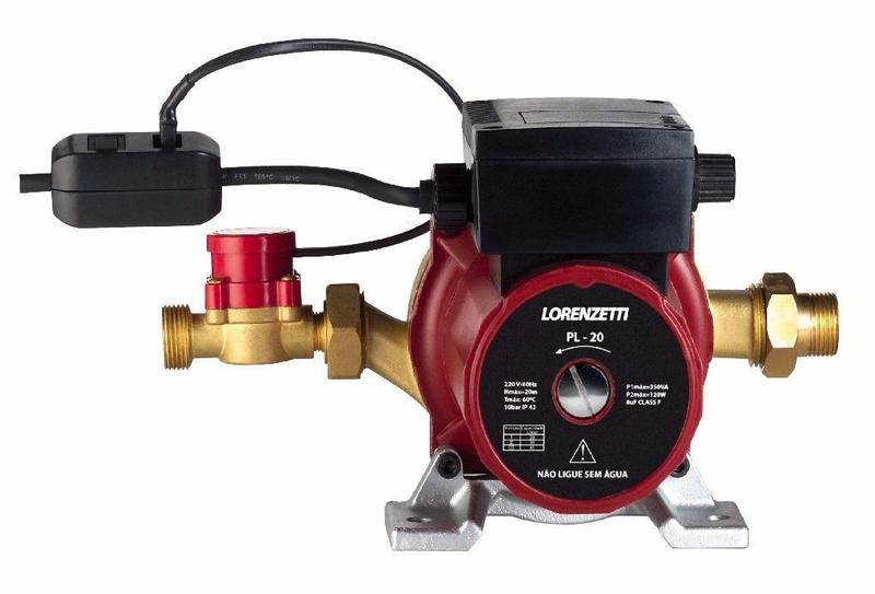 Pressurizador Pl 20 127v ou 220v p/ Caixa D'agua Lorenzetti ...