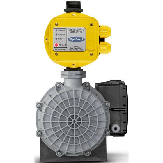 Imagem de Pressurizador Syllent RP42M075-220/AP 3/4 CV Monofásico 220V Com Pressostato Eletrônico