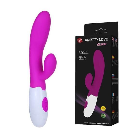 Imagem de Pretty Love ALVIS - Vibrador Ponto G e Estimulador de Clitóris 30 vibrações