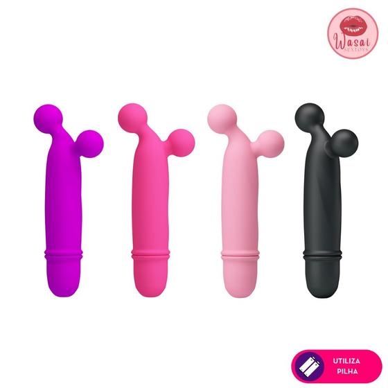 Imagem de Pretty Love Goddard  Mini vibrador pontas estimuladoras