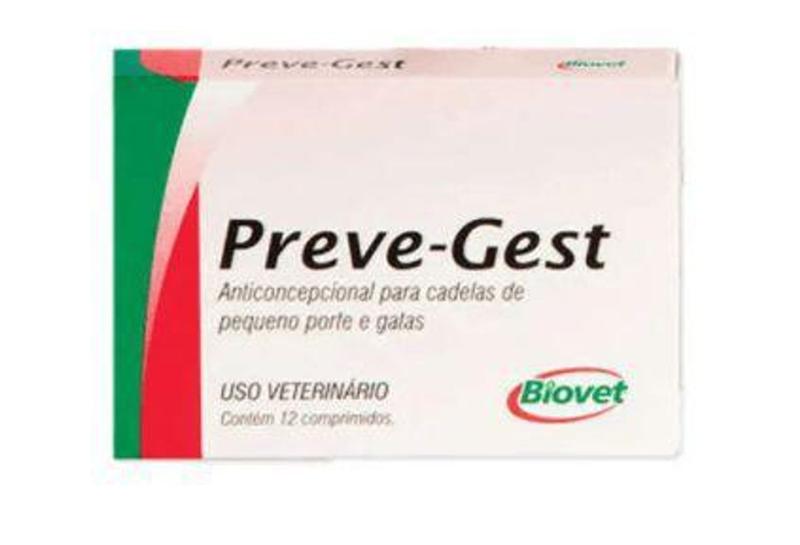 Imagem de PREVE - GEST 5 MG Com 12 COMPRIMIDOS - Biovet