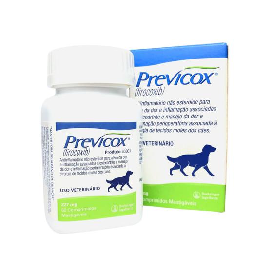 Previcox 227mg 60 Comprimidos Boehringer Ingelheim Medicamentos Magazine Luiza