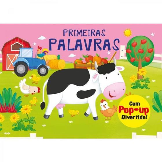 Imagem de Primeiras palavras - livro pop up - divertido - PÉ DA LETRA