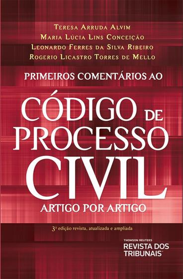 Imagem de Primeiros Comentários ao Código de Processo Civil