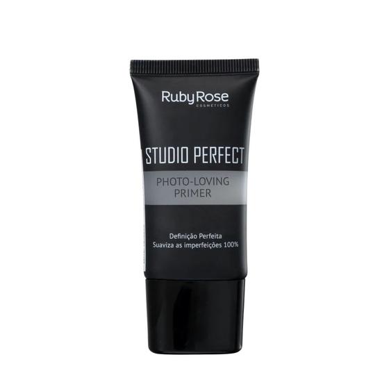 Primer em gel Studio Perfect Photoloving suave 25ml Hb8086 Ruby Rose Maquiagem Magazine