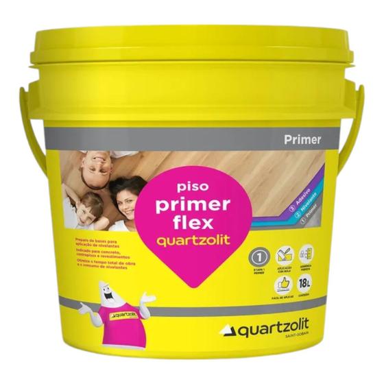 Imagem de Primer Flex Para Piso Weber Quartzolit - 18 Litros