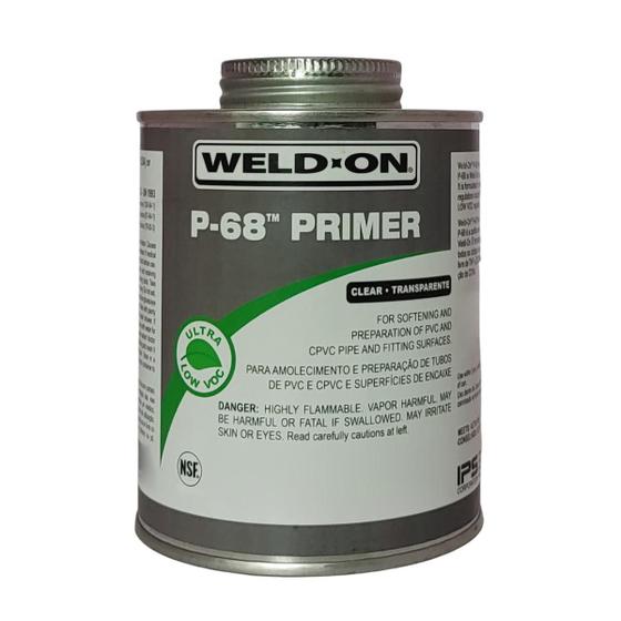 Imagem de Primer P-68 Amolecimento E Preparação Pvc Da Weld-On - 473ML