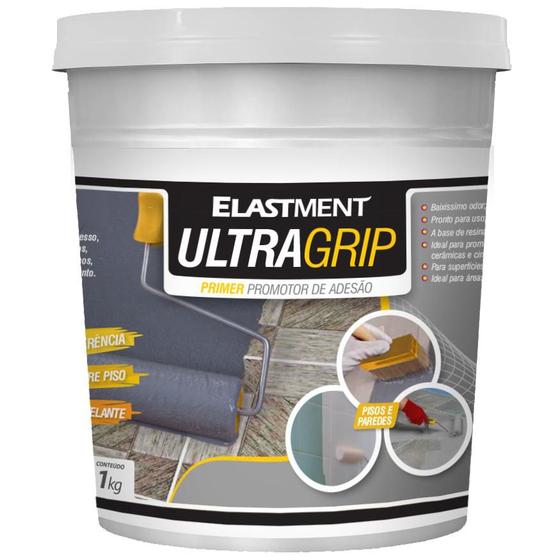 Imagem de Primer Promotor De Aderência UltraGrip Elastment Superfície Parede 5kg