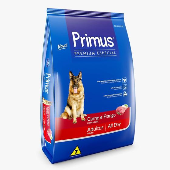 Imagem de Primus All Day Carne e Frango cães adultos 15 kg - Argepasi