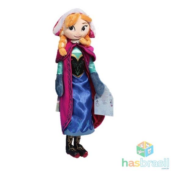 Imagem de Princesa Anna de Pelúcia do Desenho Frozen da Disney 40cm