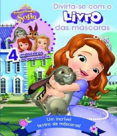 Imagem de Princesinha sofia - divirta-se com o livro das mascaras disney - DCL, DISTR.COMERCIALIZ.LIVROS