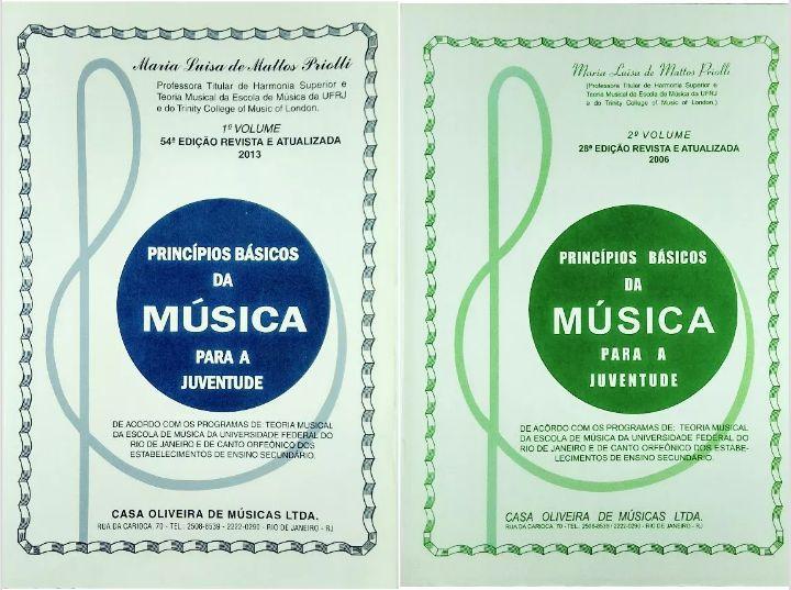 Imagem de Princípios Básicos da Música p/ Juventude - Maria Priolli - Casa Oliveira de Música