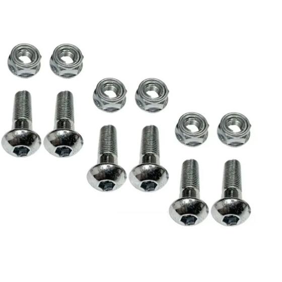 Imagem de Prisioneiro coroa nxr 125 bros  nxr 150 bros - xr 250 tornado c/ porcas  kit