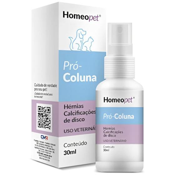 Imagem de Pro-coluna Homeopatia 30ml P/ Cães E Gatos