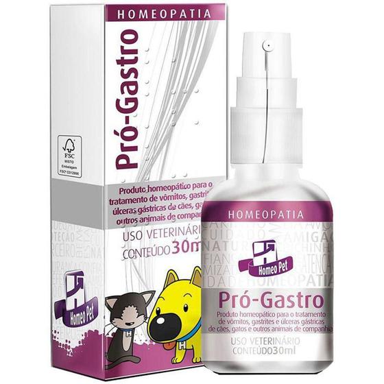 Imagem de Pró-gastro Homeopet Tratamento Gastrite Úcera Real H 30ml