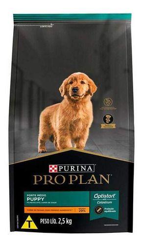 Imagem de Pro Plan Puppy Cães Filhotes Medio Porte 2,5kg