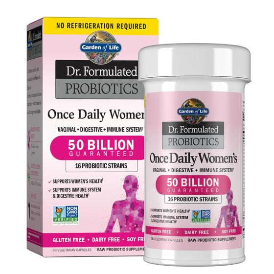 Imagem de Probiotic Garden of Life Dr. Formulado para mulheres: 50 bil