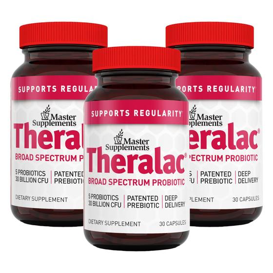 Imagem de Probiotic Master Supplements Theralac 30 cápsulas x 3 a 90 porções