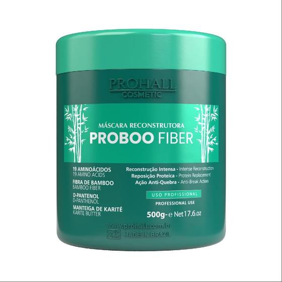 Imagem de Proboo Fiber Máscara Capilar de Reconstrução Intensiva Prohall 500g