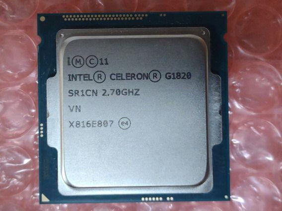Van Retentie Rechtzetten Proc Intel Celeron G1820 Lga 1150 2.70ghz 2mb Oem - Processador - Magazine  Luiza
