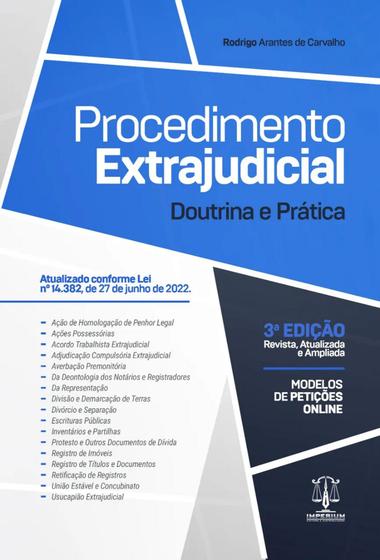 Imagem de Procedimento Extrajudicial - 3 Edição - Editora Imperium