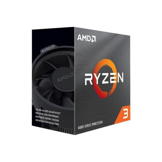 Imagem de Processador AMD AM4 Ryzen R3 4100 3.8GHz 4MB Cache