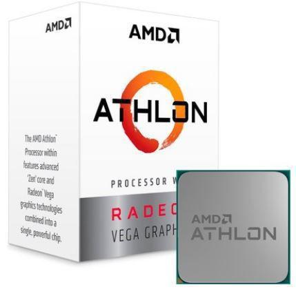 Imagem de Processador AMD ATHLON  240GE 2C/4T 3,5GHZ 35W 5MB AM4  Radeon RX Vega 3 Integrada - YD240GC6FBBOX