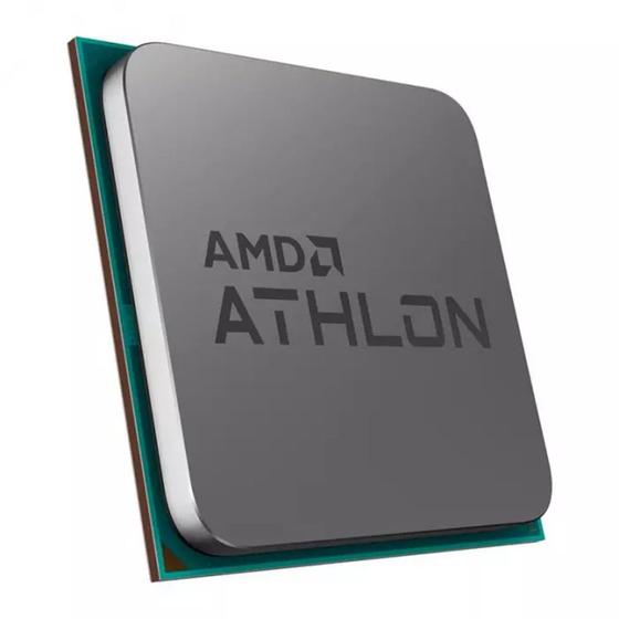 Imagem de Processador AMD ATHLON 3000G 2 Nucleos 4THREADS 3,5GHZ - 35W Cache 4MB AM4 Radeon Vega 3 Integrada