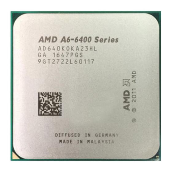 Processador Amd A6 6400k
