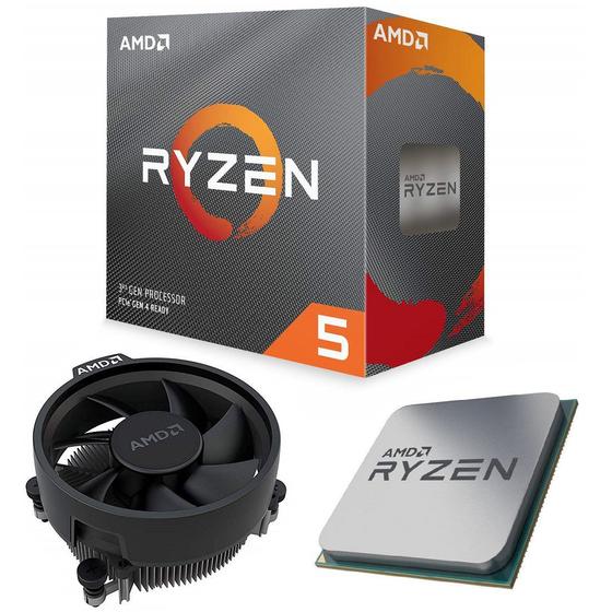Imagem de Processador AMD Ryzen 5 3600 Cache 32MB 3.6GHz (4.2GHz Max Turbo) AM4 Sem Vídeo - 100-100000031BOX