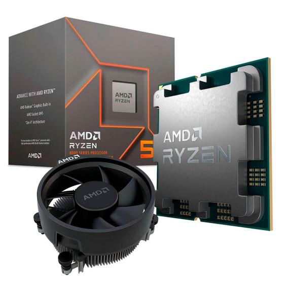 Imagem de Processador Amd Ryzen 5 8600G, 4.3Ghz 5.0Ghz Boost, Am5, Zen