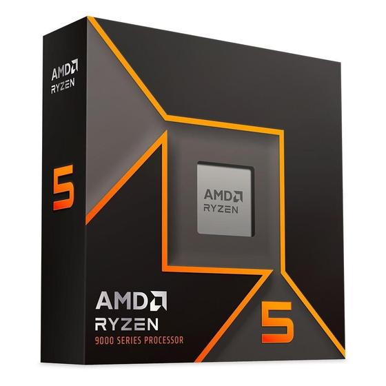 Processador AMD Ryzen 5 9600X, 3.9 GHz (5.4 GHz), Cache 32 MB, 6 Núcleos, 12 Threads, AM5 - 100-100001405WOF Menor preço em Processador AMD Ryzen 5 9600X, 3.9 GHz (5.4 GHz), Cache 32 MB, 6 Núcleos, 12 Threads, AM5 - 100-100001405WOF