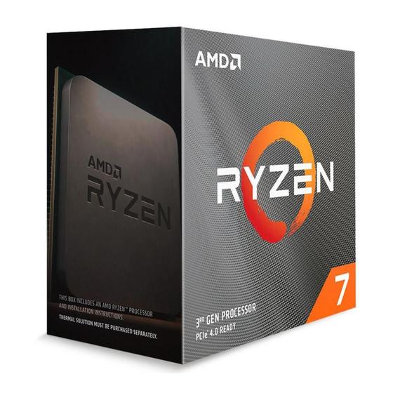 Processador Amd Ryzen R7-3800xt 100000279wof
