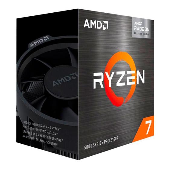 Imagem de Processador AMD Ryzen 7 5700G 3.8GHz 4.6GHz Max Boost 16MB