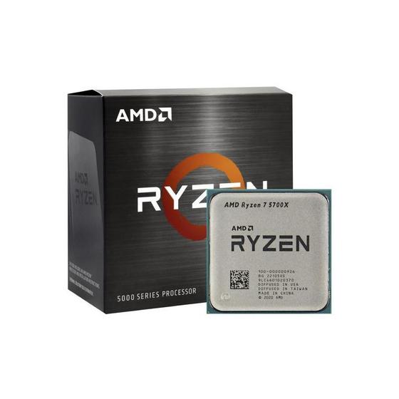 Imagem de Processador AMD Ryzen 7 5700X 3.4GHz. 36MB. Socket AM4