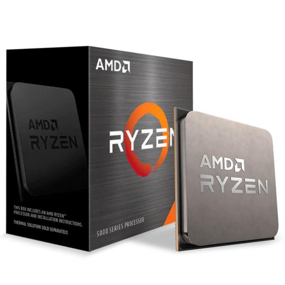 Imagem de Processador AMD Ryzen 7 5800X, 3.8GHz (4.7GHz Max Turbo), Cache 36MB, Octa Core, 16 Threads, AM4 - 100-100000063WOF