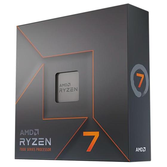 Imagem de Processador AMD Ryzen 7 7700X, 5.4GHz Max Turbo, Cache 40MB, AM5, 8 Núcleos, Vídeo Integrado - 100-100000591WOF