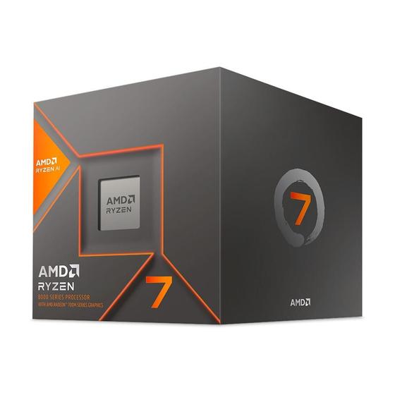 Imagem de Processador AMD Ryzen 7 8700G, 3.5 GHz (5.0GHz Max Turbo), Cachê 6MB, 6 Núcleos, 12 Threads, AM5, Vídeo Integrado - 100-100001236BOX