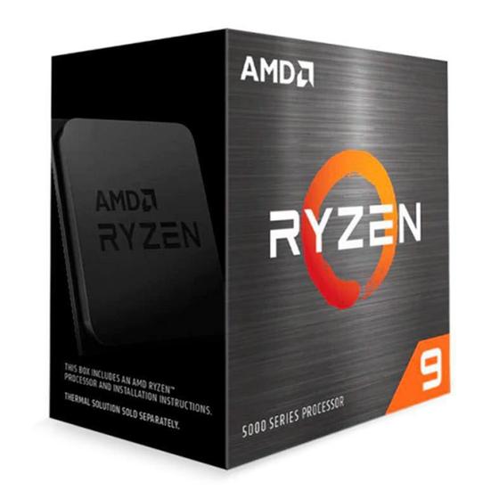 Imagem de Processador Amd Ryzen 9 5900X 3.7Ghz 70Mb 105W Sem Cooler