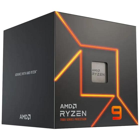 Imagem de Processador Amd Ryzen 9 7900 3.70Ghz 12 Núcleos 76Mb Socket Am5 Com Cooler