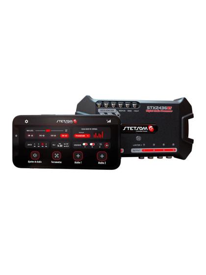 Imagem de Processador Audio Stetsom Stx2436 Bt 2 Entradas