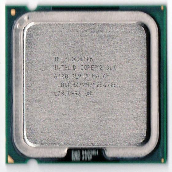 Imagem de Processador Core 2 Duo Intel E6300 1.86Ghz 1066 Lga775 Oem