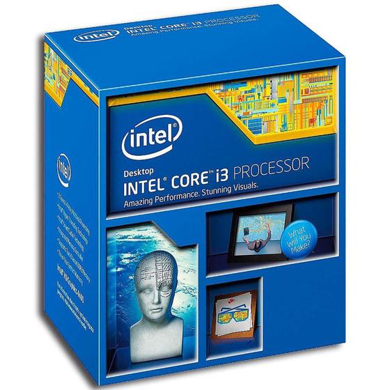 Imagem de Processador Core I3 LGA 1150 Intel BX80646I34160 I3-4160 3.60Ghz com Intel Grafics - Intel