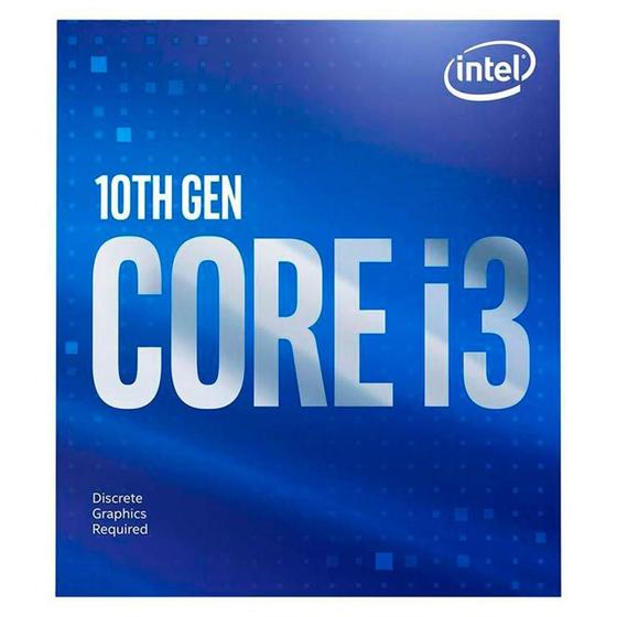 Imagem de Processador core i3 lga 1200 bx8070110105f quad core i3-10105f 3.70ghz 6mb cache