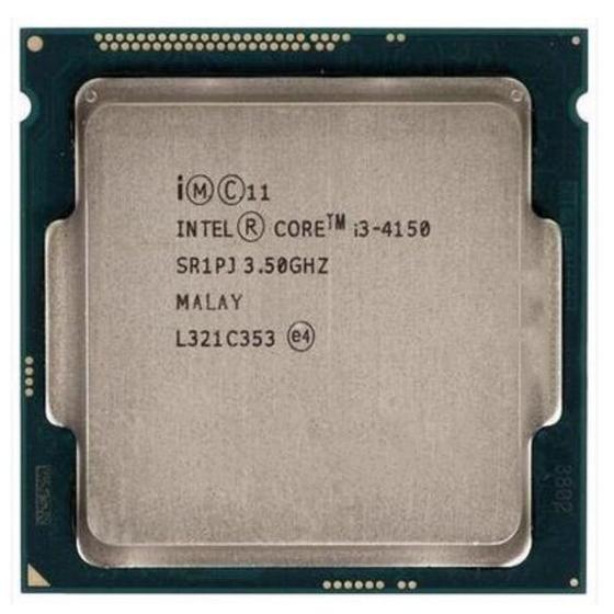 Imagem de Processador CPU Intel Core i3 4150 3.5GHz SR1PJ Dual Core 3M 54W LGA 1150 4ª Geração OEM