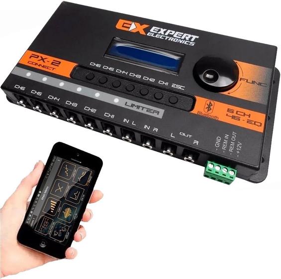 Imagem de Processador Crossover Expert Px-2 Connect Bluetooth Px2 Eq