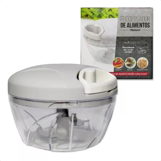Imagem de Processador  de Alimentos Clink 3 Lâminas Pequeno, Mas Poderoso