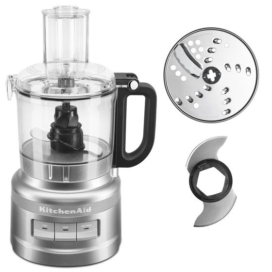 Imagem de Processador de alimentos KitchenAid KFP0718CU 7 Cup Contour Silver