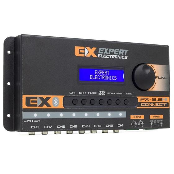 Imagem de Processador de Audio Banda Expert Electronics PX8.2 Hi Connect Bluetooth - 8 Vias e Equalizador