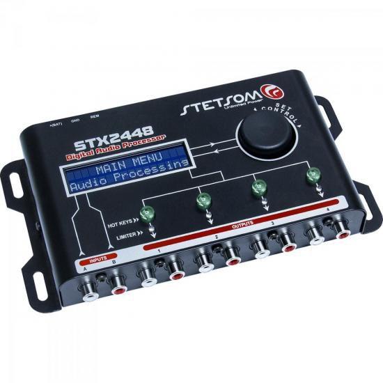 Imagem de Processador de Audio com 2 Entradas 4 Saidas STX2448 Stetsom